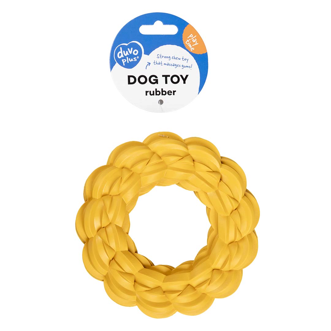 Juguete para masticar Griplay anillo Amarillo - Verpakkingsbeeld