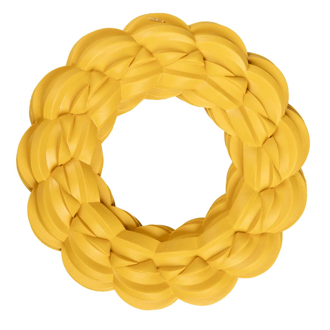 Juguete para masticar Griplay anillo Amarillo - Product shot