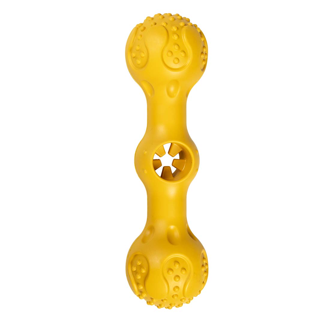Futterspielzeug Griplay Knochen Gelb - Product shot