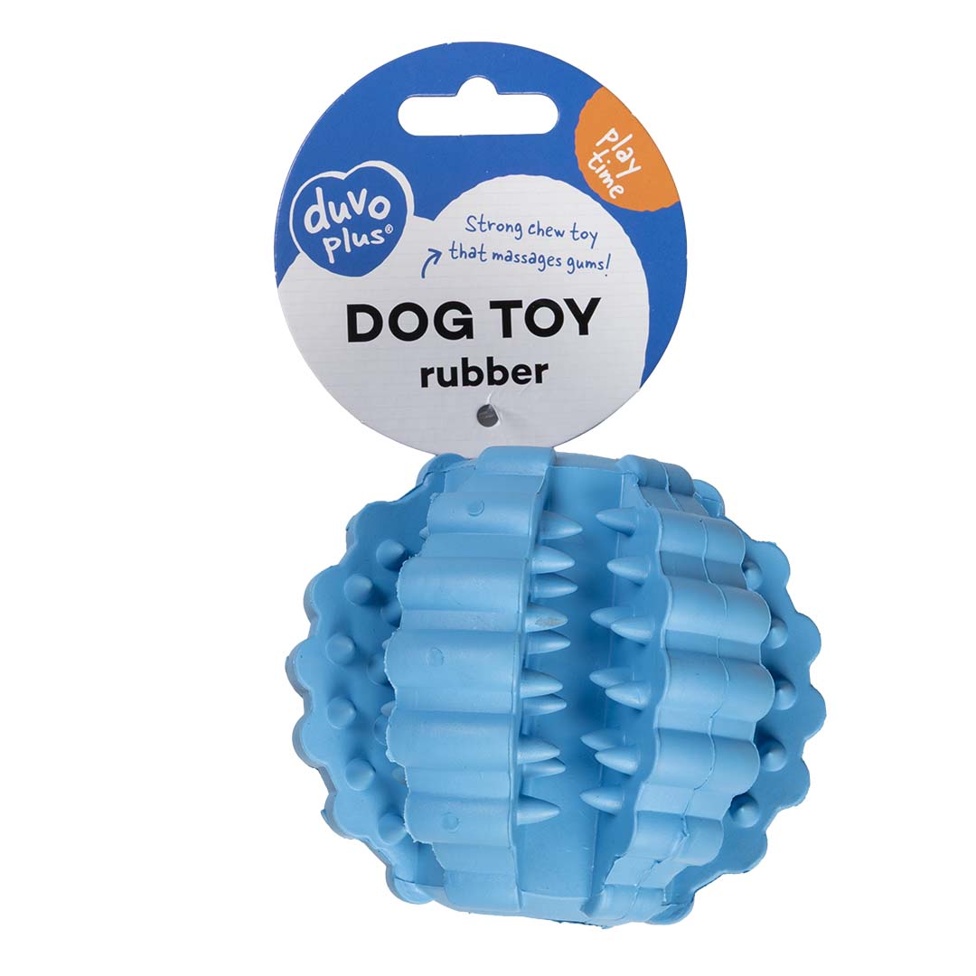 Bal Griplay dental ribbel Blauw - Verpakkingsbeeld