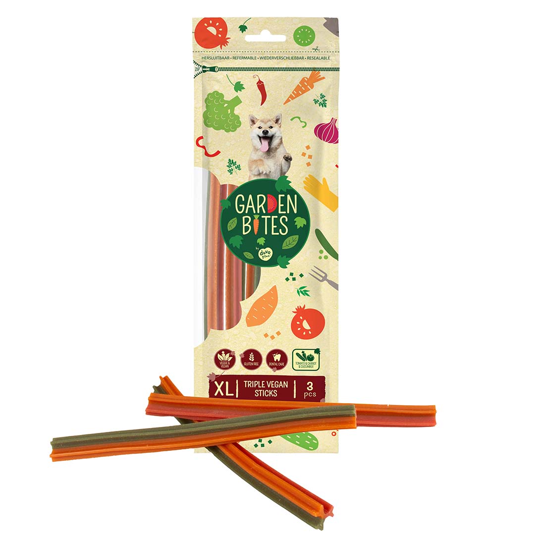 Garden Bites triple vegan sticks Meerkleurig - <Product shot>