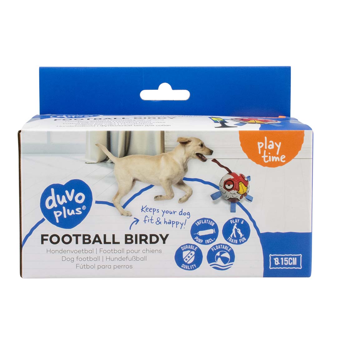 Voetbal Birdy met pomp Meerkleurig - Facing