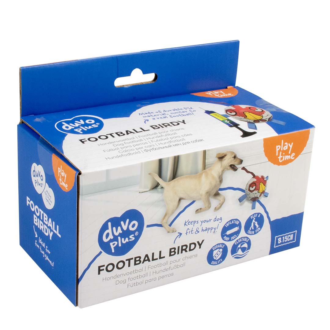 Voetbal Birdy met pomp Meerkleurig - Verpakkingsbeeld