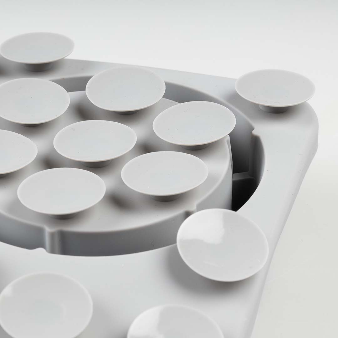 Anti-schrok eetkom 4-in-1 Grijs - Detail 3