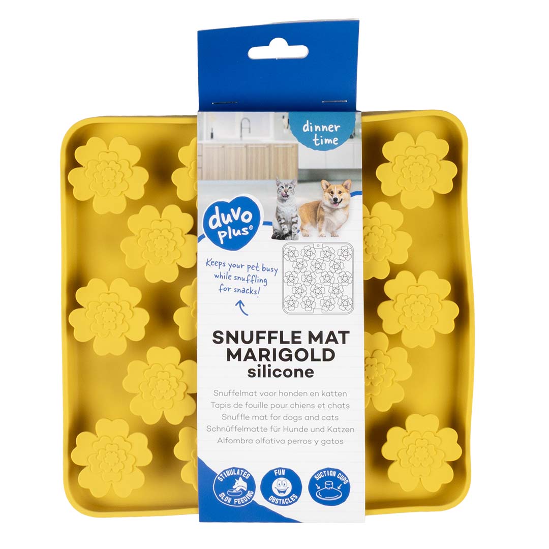 Snuffle mat marigold Yellow - Facing