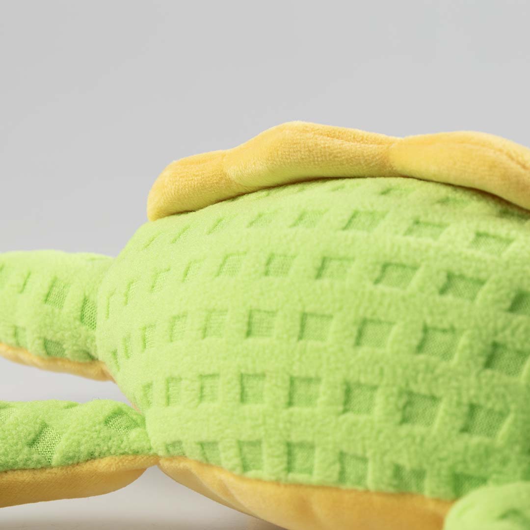 Pluche salamander crackle & snuffle Groen - Detail 1