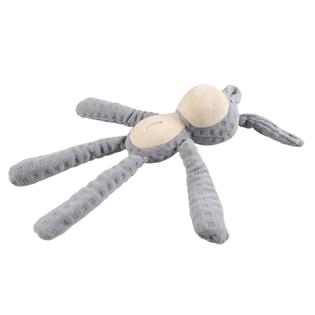 Plush rabbit crackle & snuffle Grey - Product shot