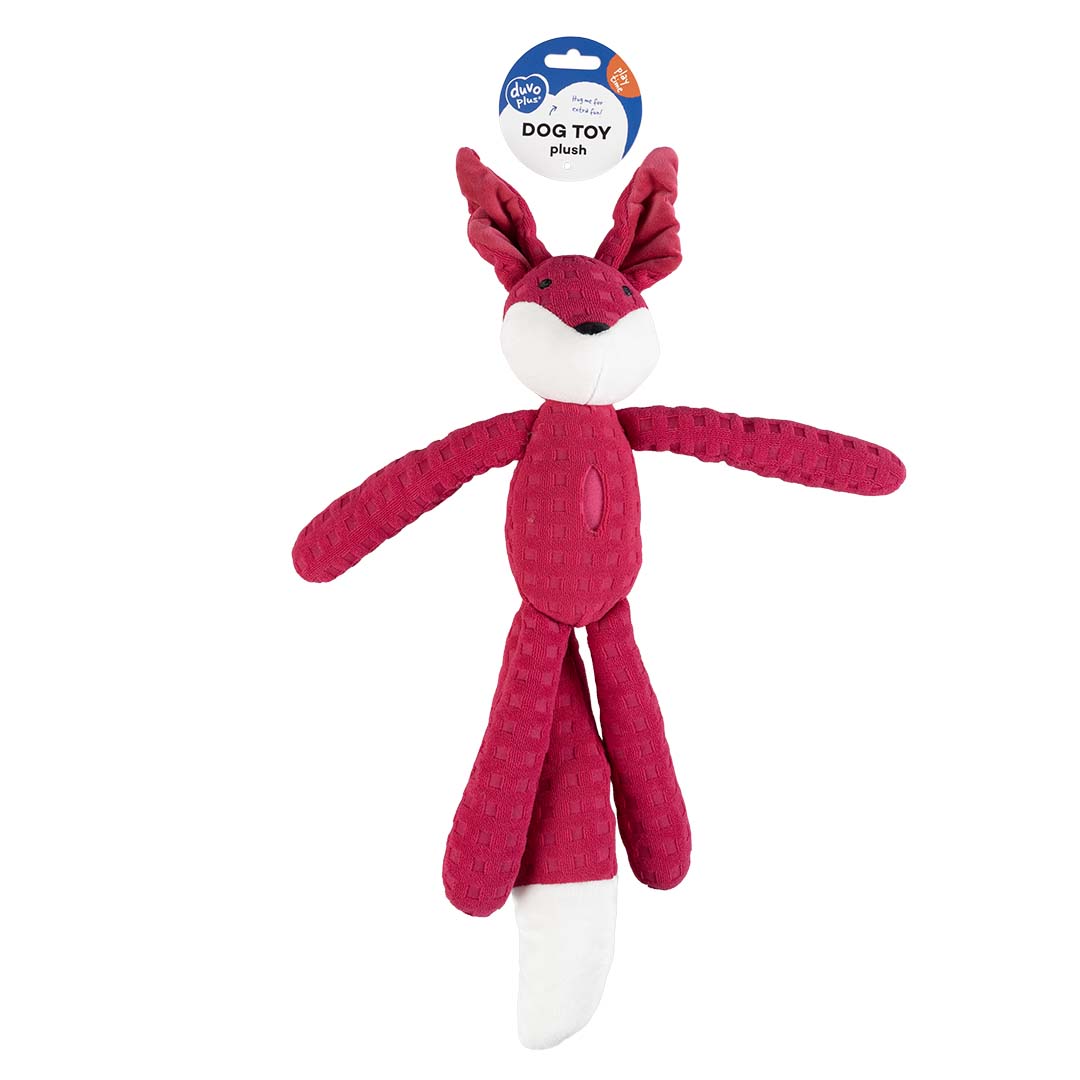 Plush fox crackle & snuffle Fuchsia - Verpakkingsbeeld