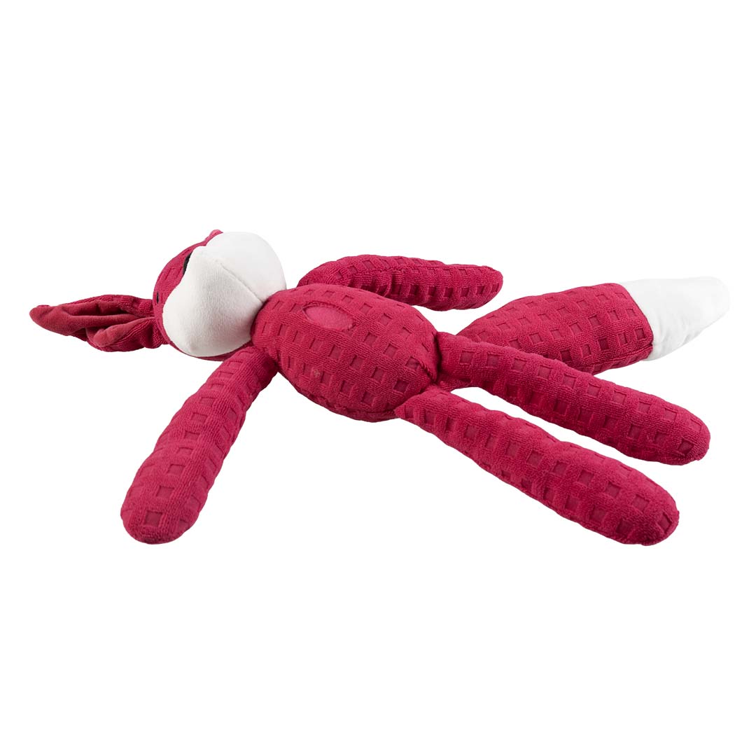 Plush fox crackle & snuffle Fuchsia - Product shot