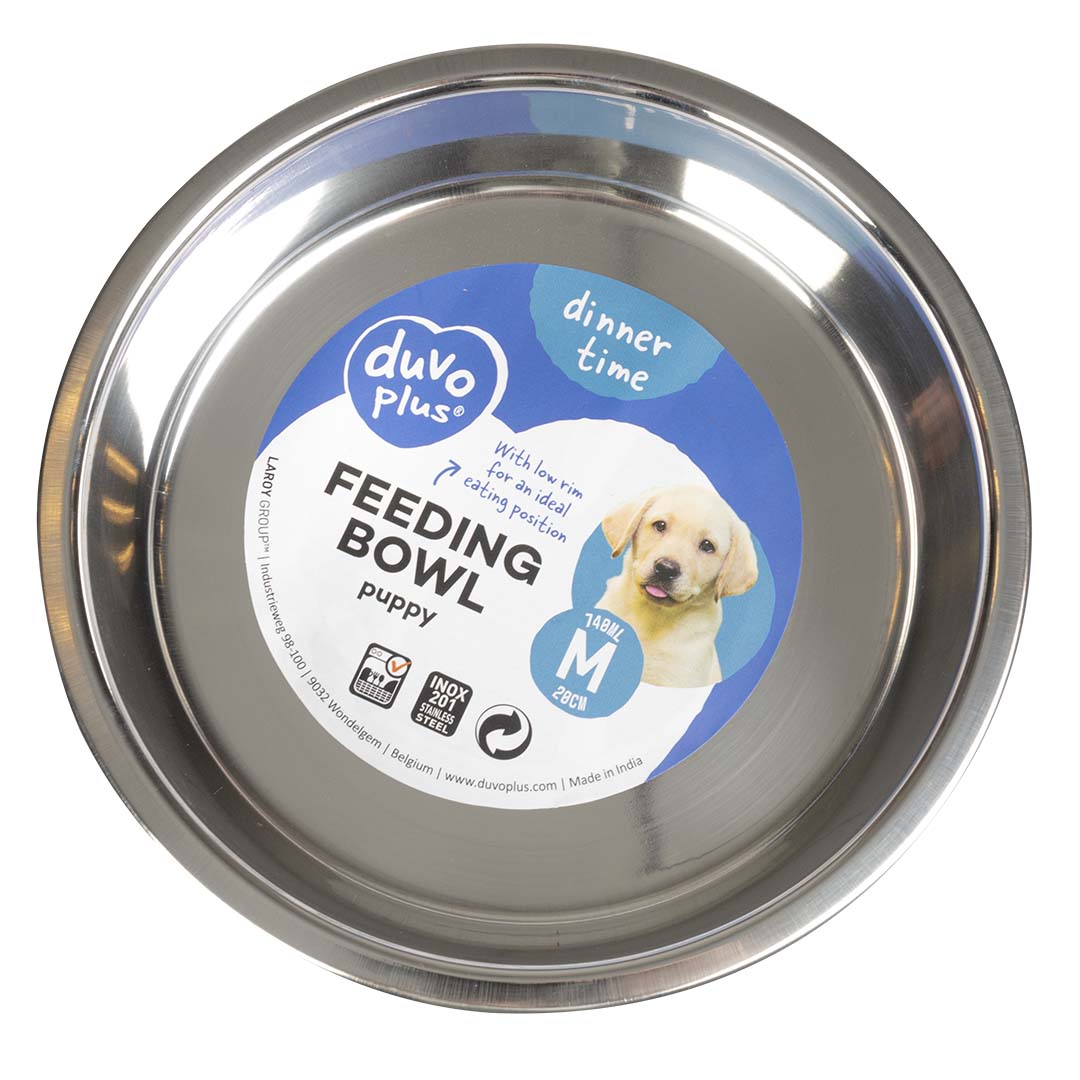 Eetkom puppy Zilver - Verpakkingsbeeld