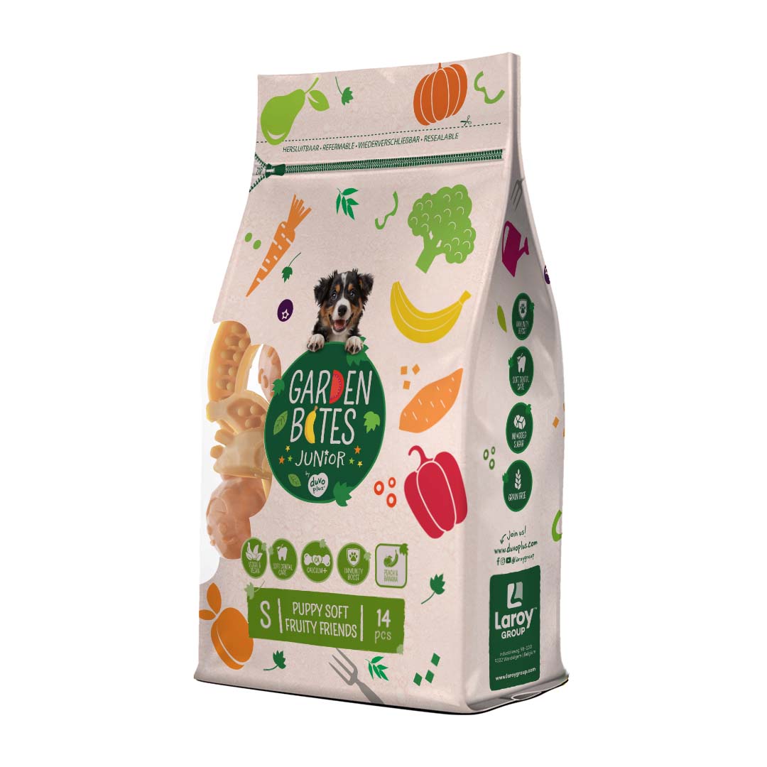 Garden Bites Puppy soft fruity friends Multicolor - Verpakkingsbeeld