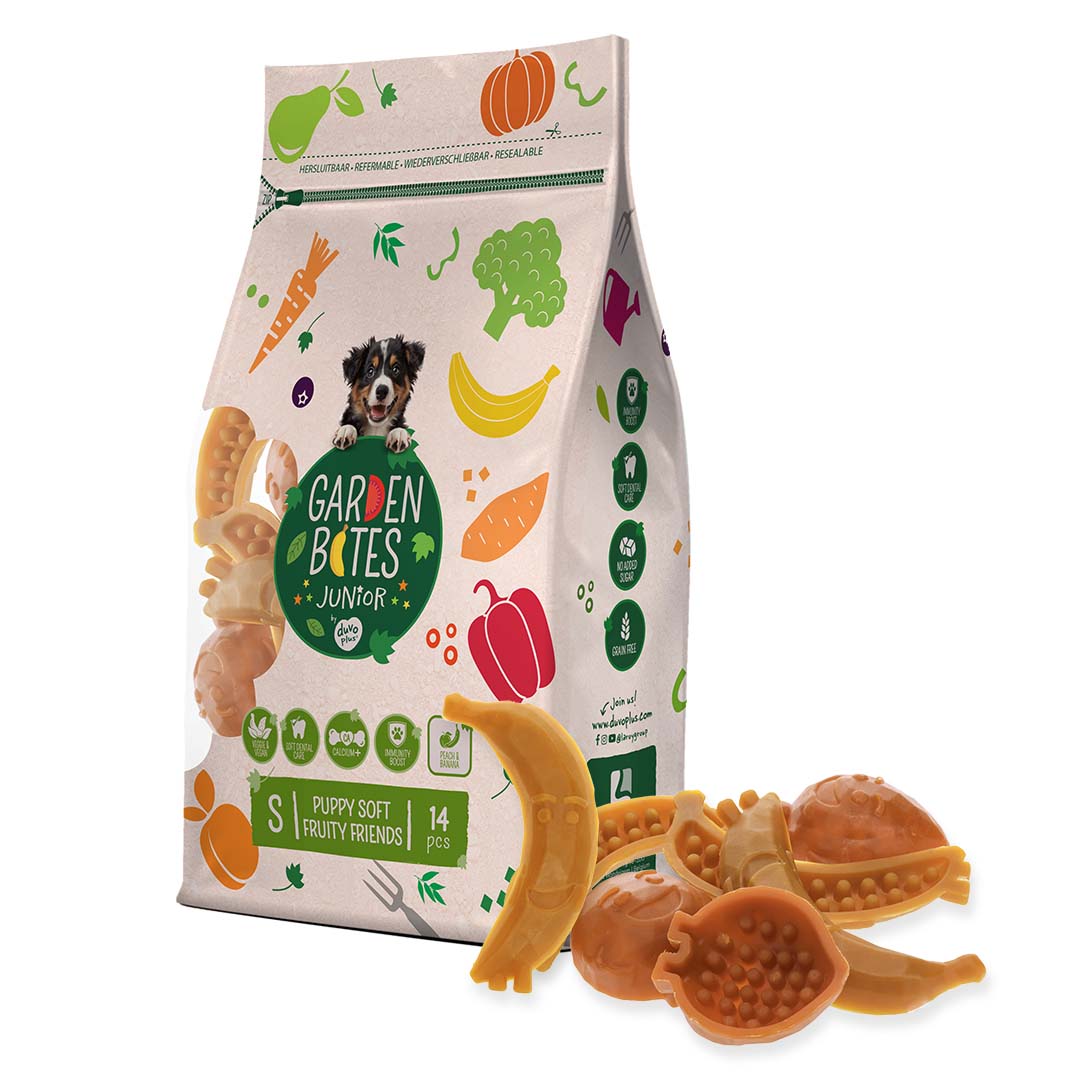 Garden Bites Puppy soft fruity friends Multicolor - Product shot