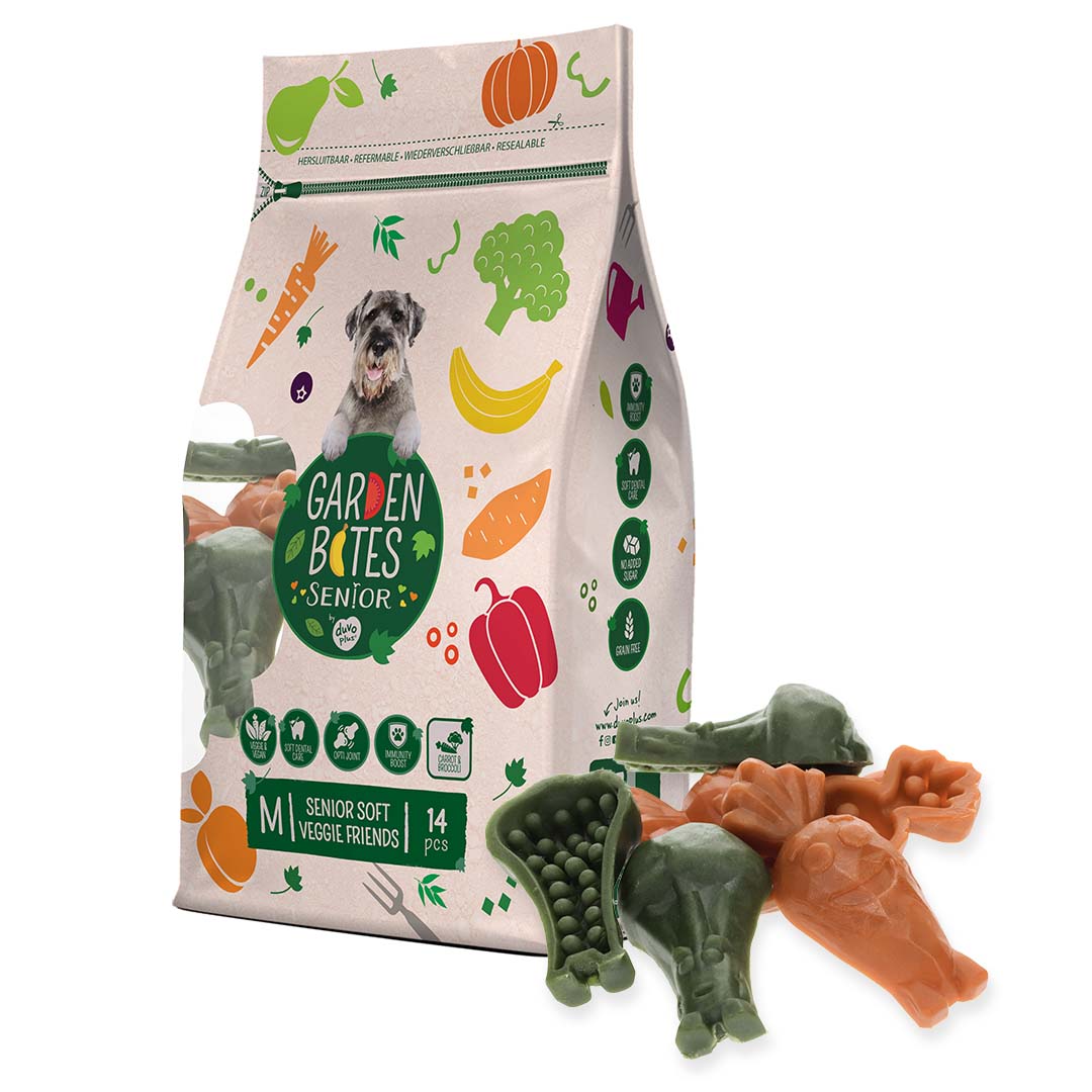 Garden Bites Senior soft veggie friends Meerkleurig - Product shot