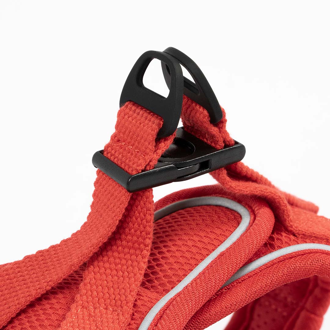 Ultimate fit perro pequeño arnés Rojo - Detail 1