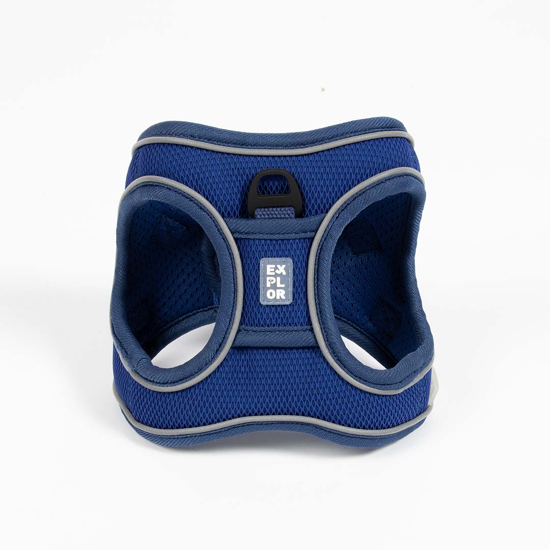 Ultimate fit kleine hond harnas Blauw - Detail 2