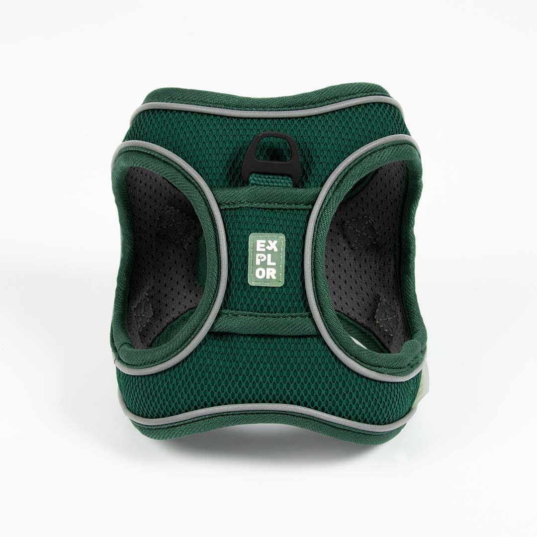 Ultimate fit kleine hond harnas Groen - Detail 2