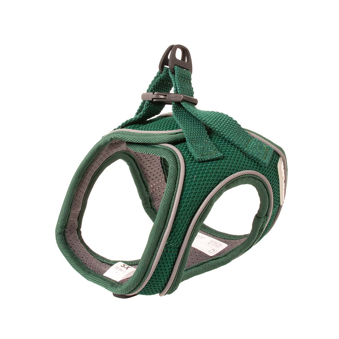 Ultimate fit kleine hond harnas Groen - <Product shot>