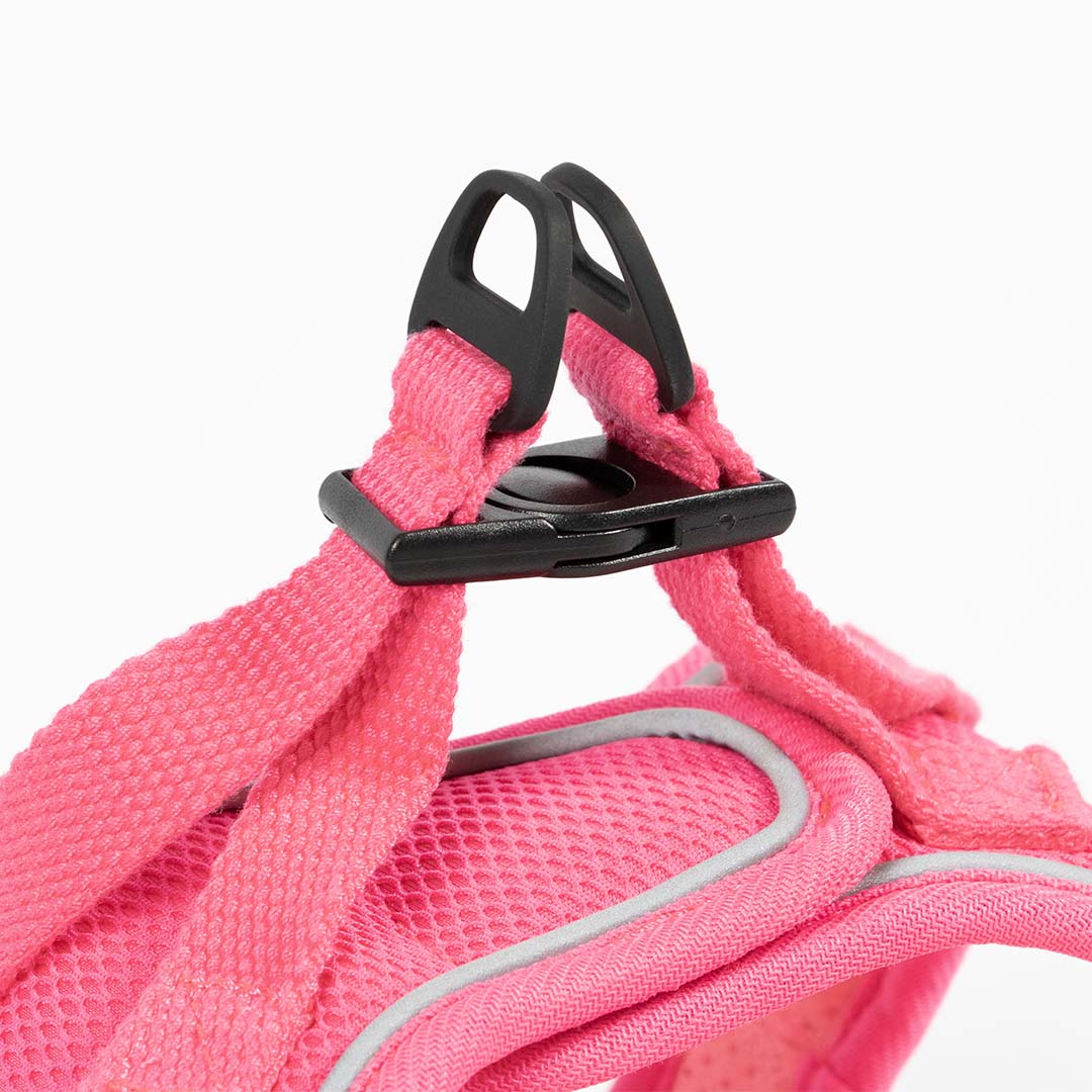 Ultimate fit perro pequeño arnés Rosa - Detail 1