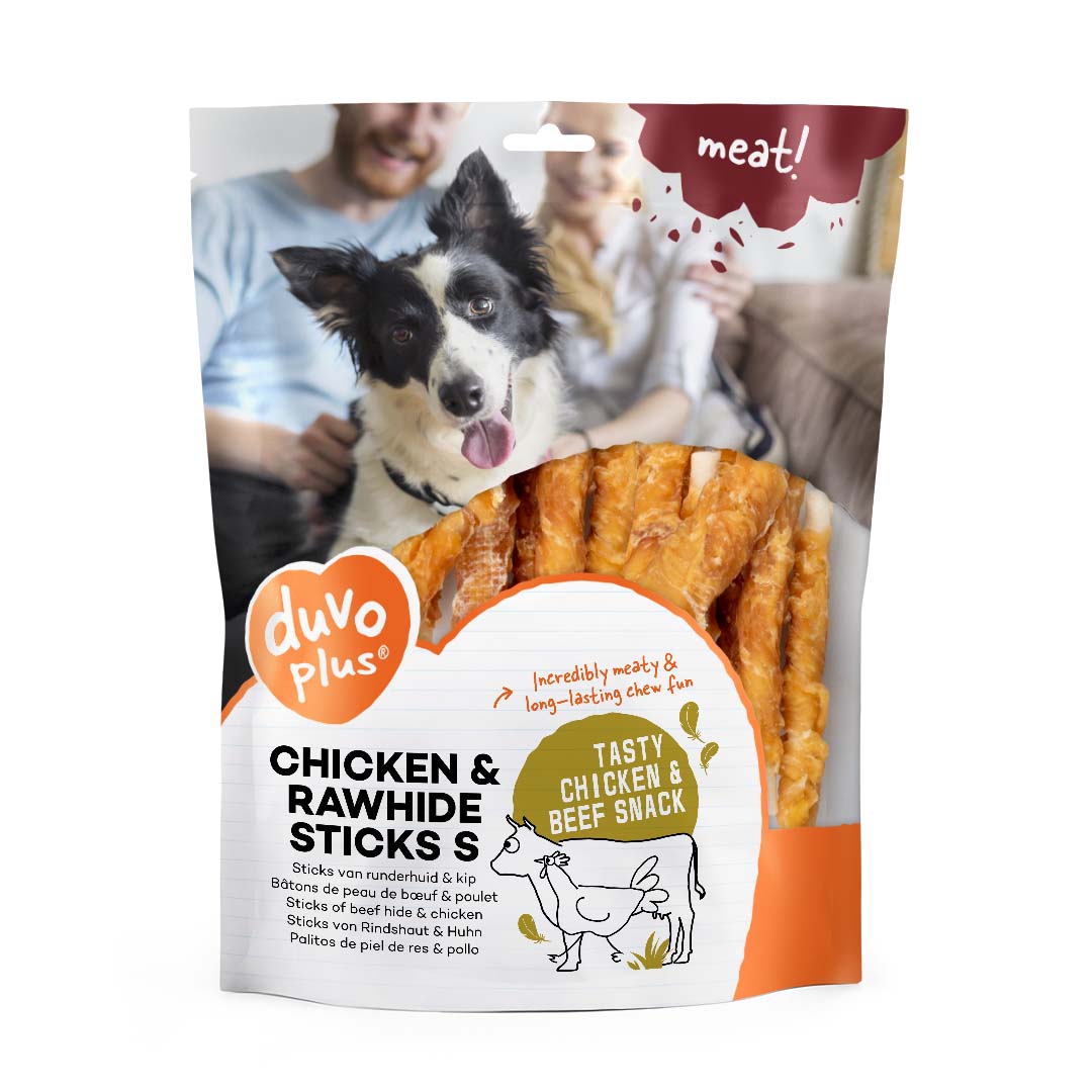 meat! kip & runderhuid sticks - Verpakkingsbeeld