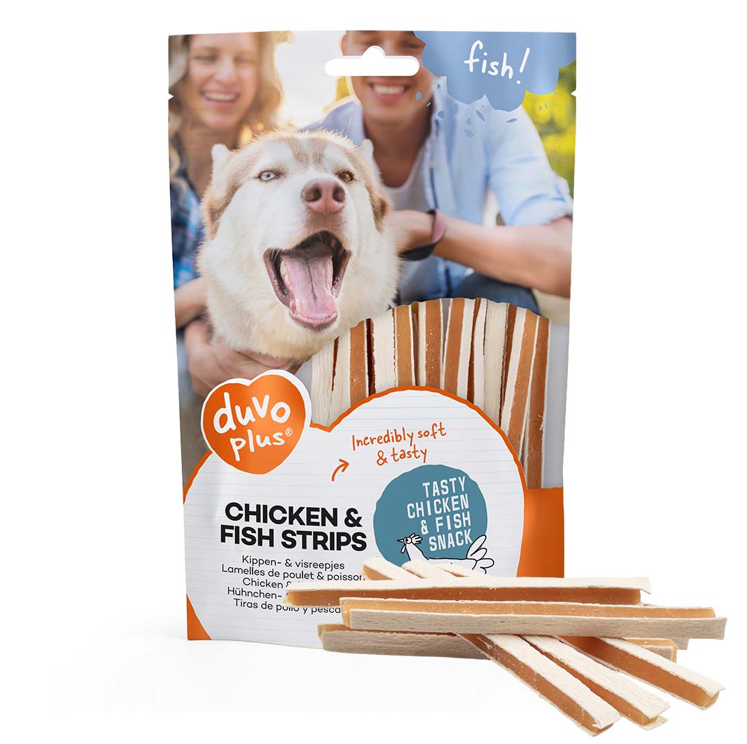 fish! kip & vis strips - Product shot