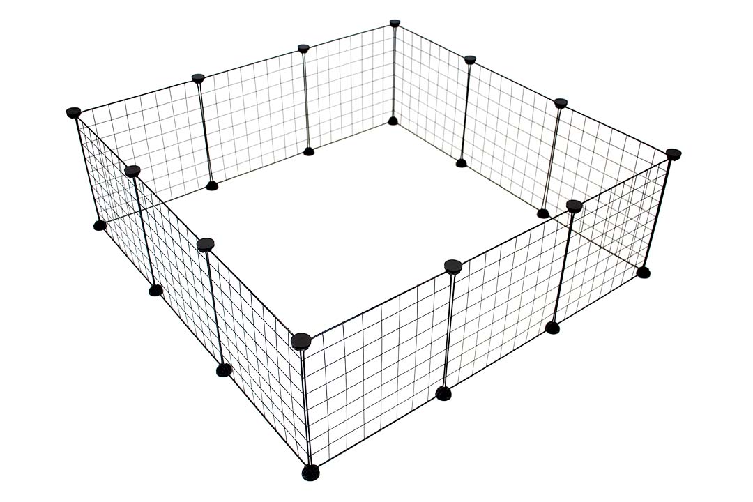 Modulair verblijf kleine zoogdieren Zwart - Product shot