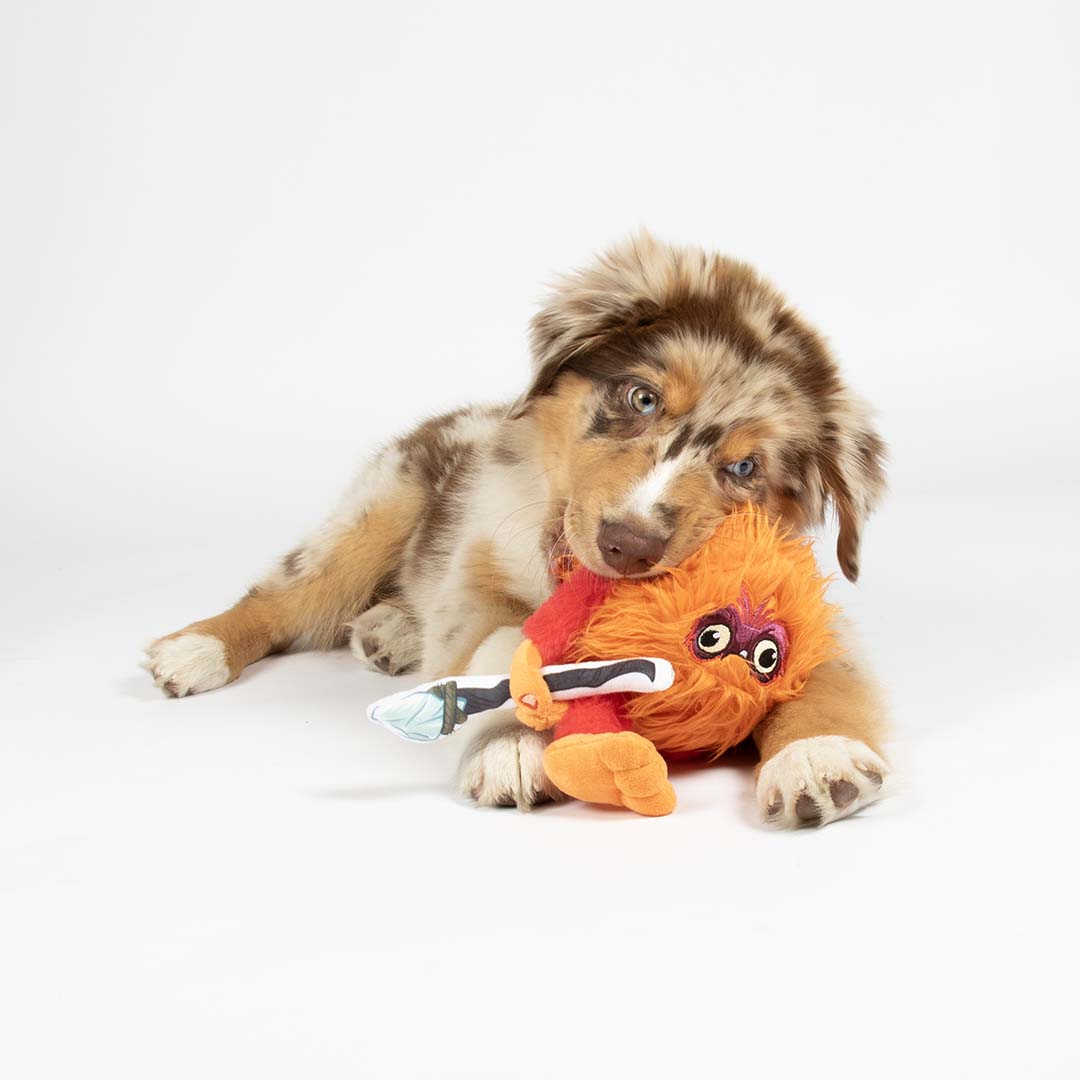 The Smurfs cuddle toy Mamapoot Orange - Sceneshot