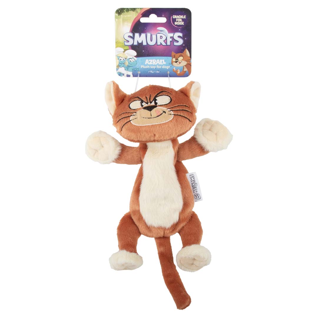 The Smurfs cuddle toy Azrael Brown - Verpakkingsbeeld