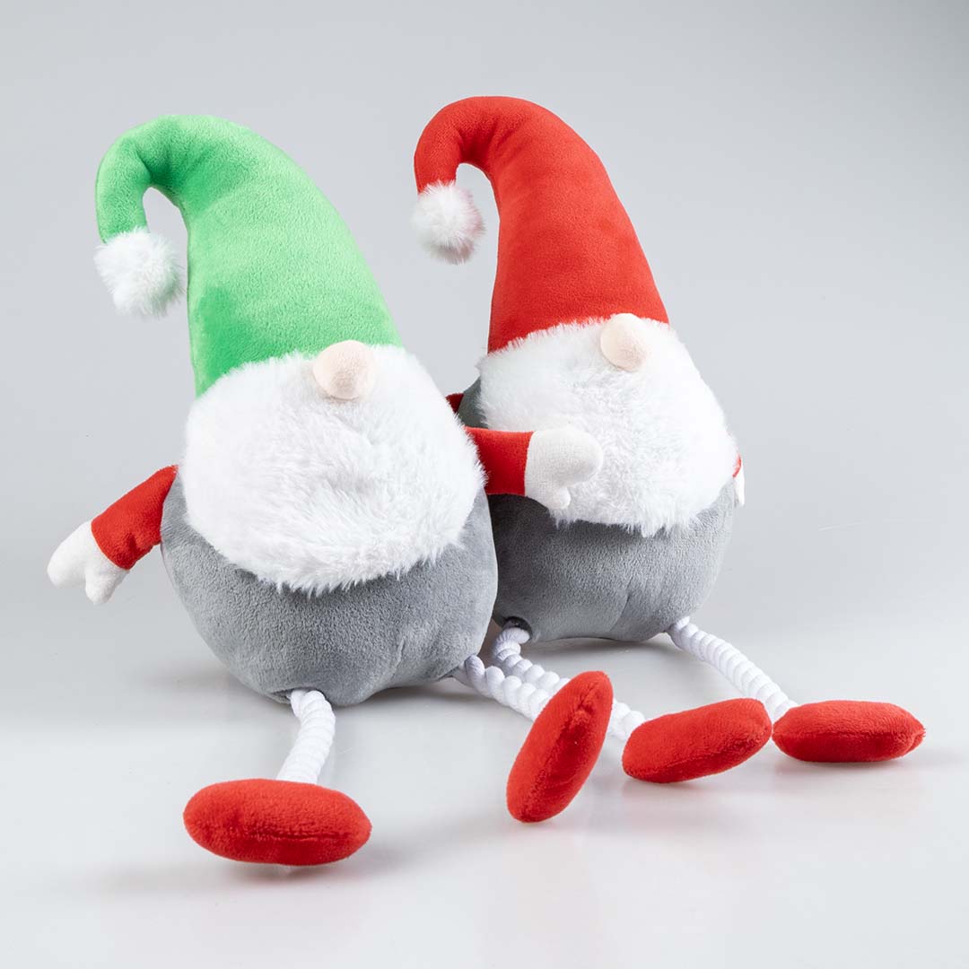 Xmas pluche kabouter met touw Gemengde kleuren - Detail 1