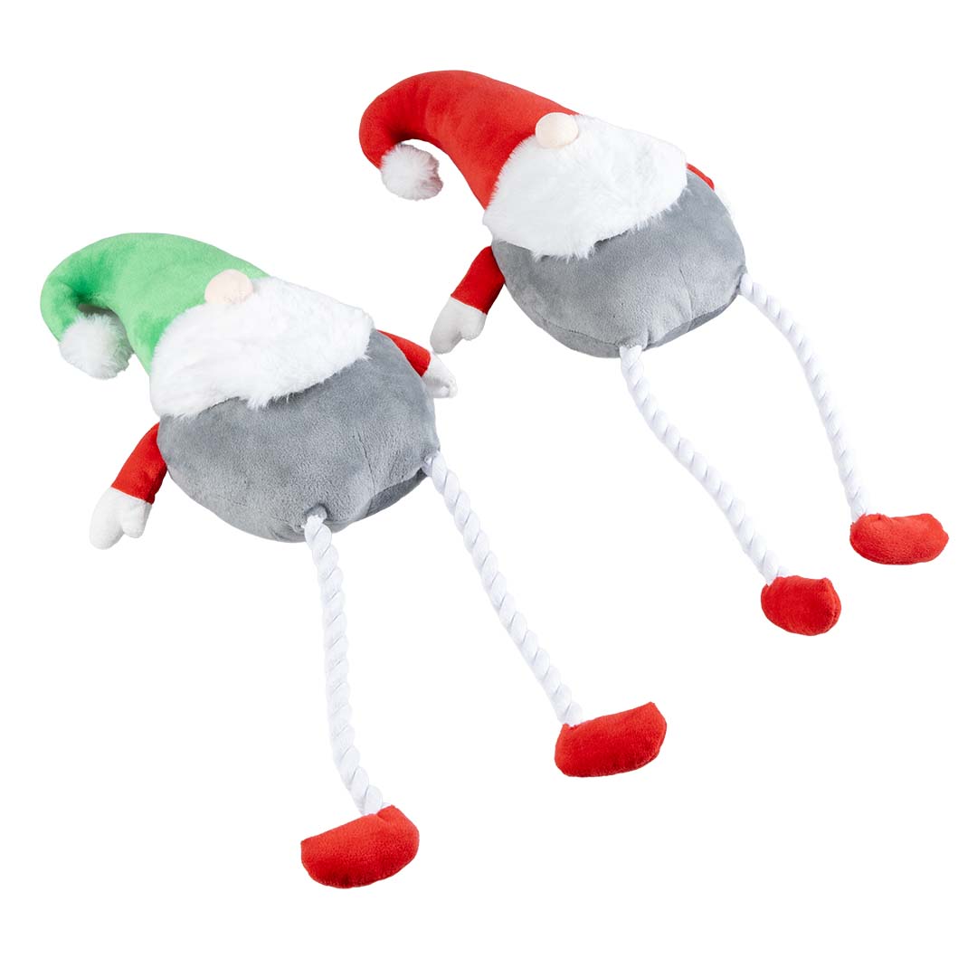 Xmas pluche kabouter met touw Gemengde kleuren - Product shot