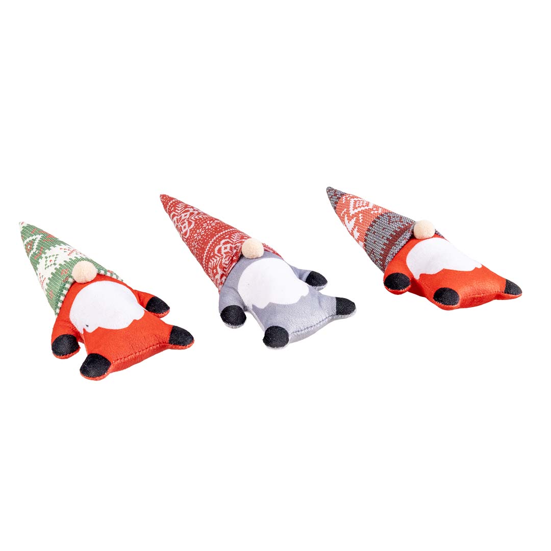 Xmas pluche kabouter mix Gemengde kleuren - Product shot