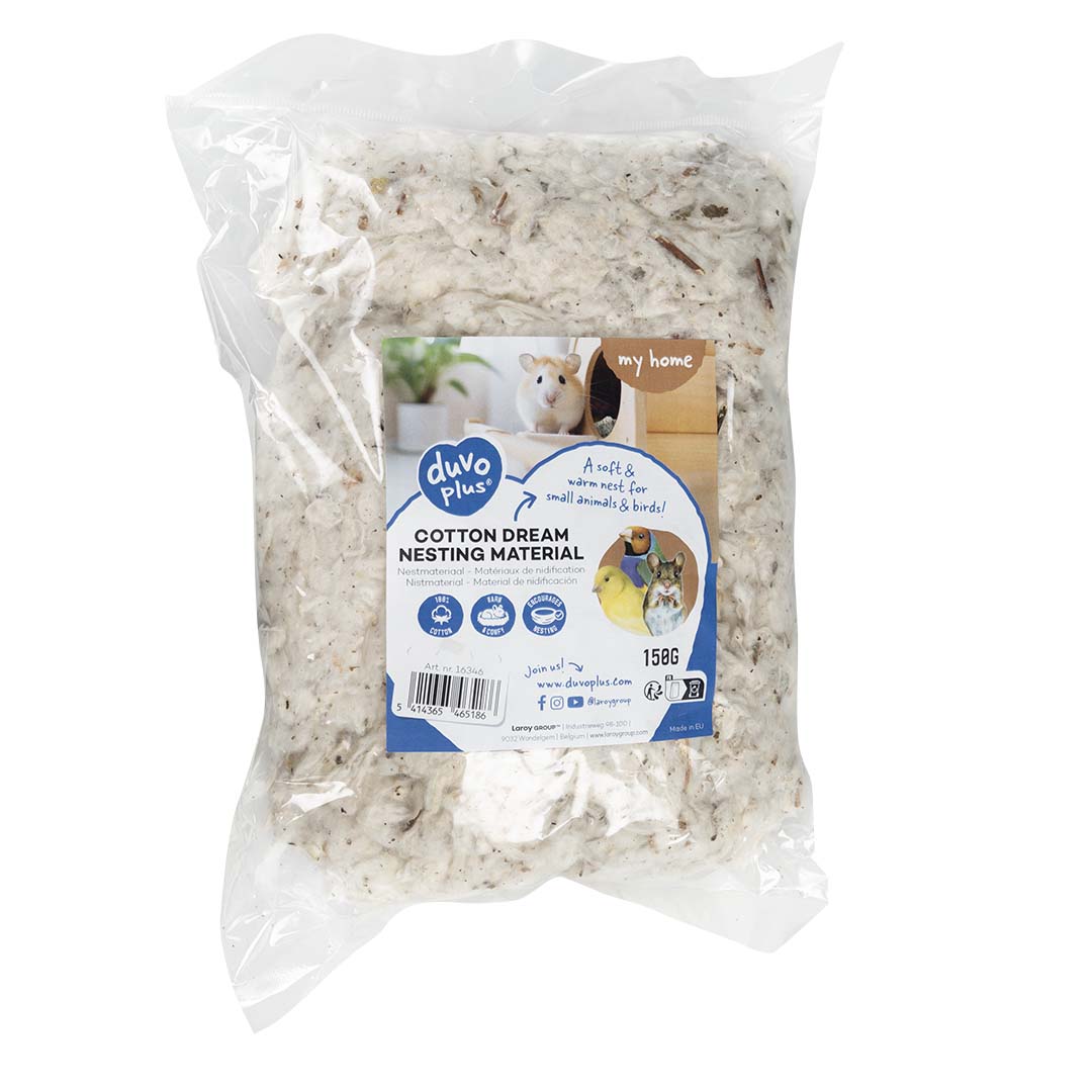 Nestmateriaal Cotton dream Wit - Product shot