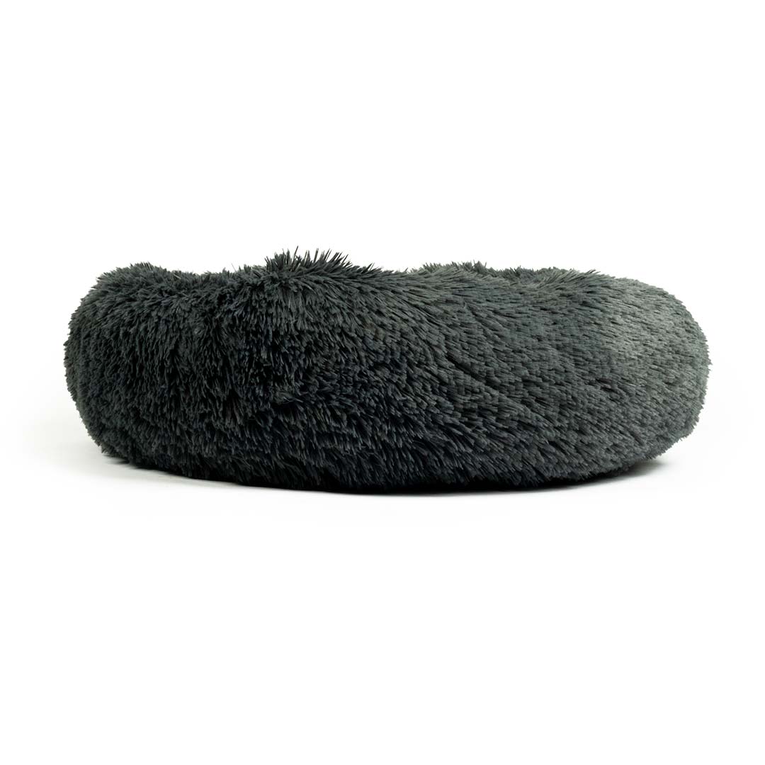 Donut bed Snug Donkergrijs - Facing