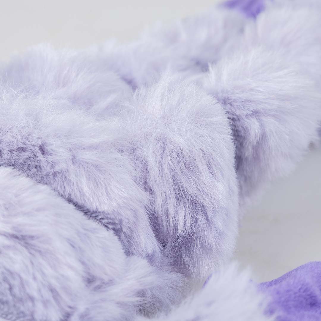 Peluche Huggi lapin Mauve - Detail 2
