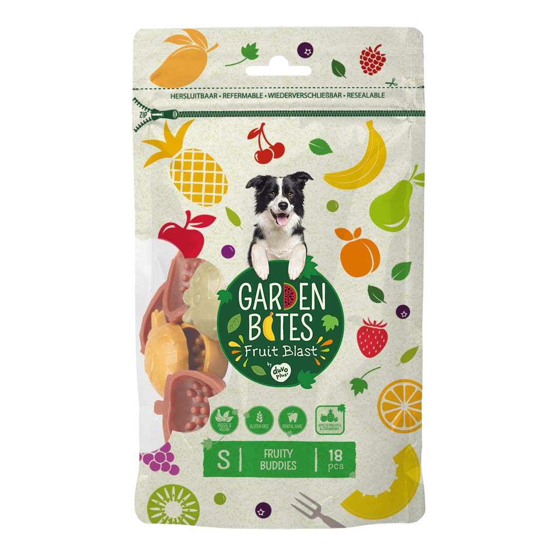 Garden Bites Fruity buddies - Facing