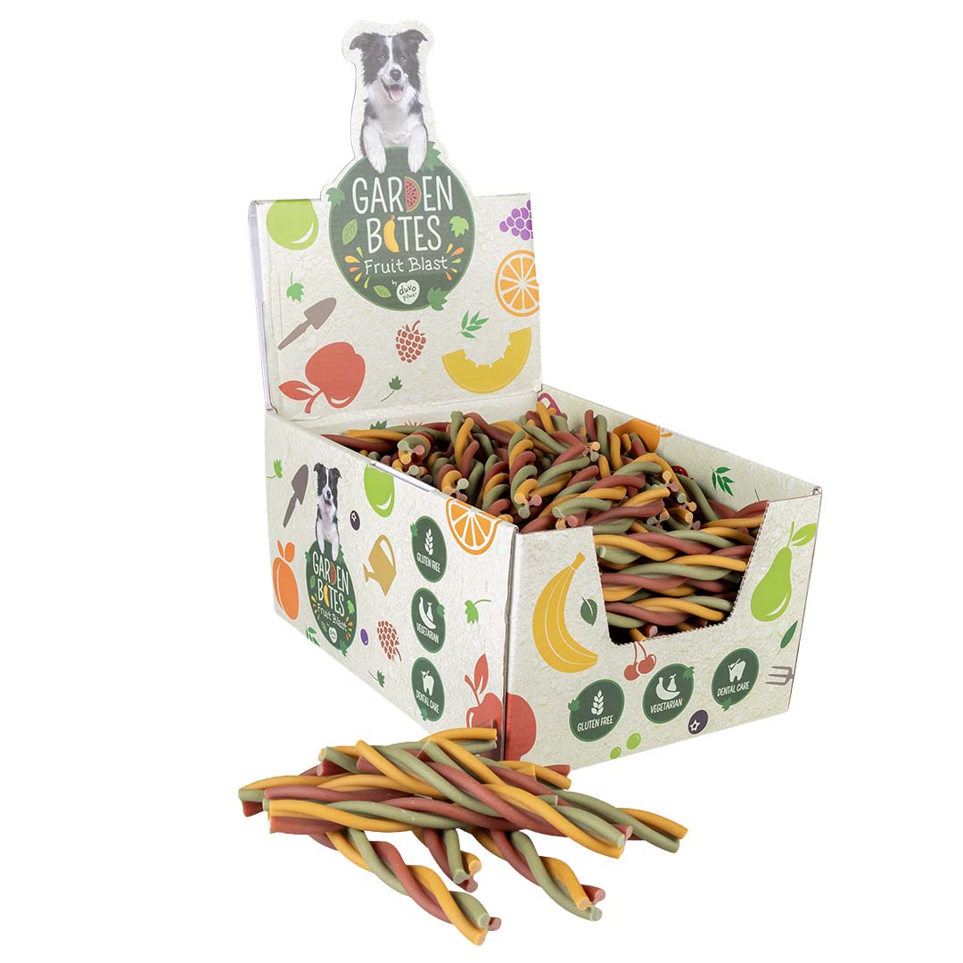 Garden Bites Fruity dental twizzlers - <Product shot>