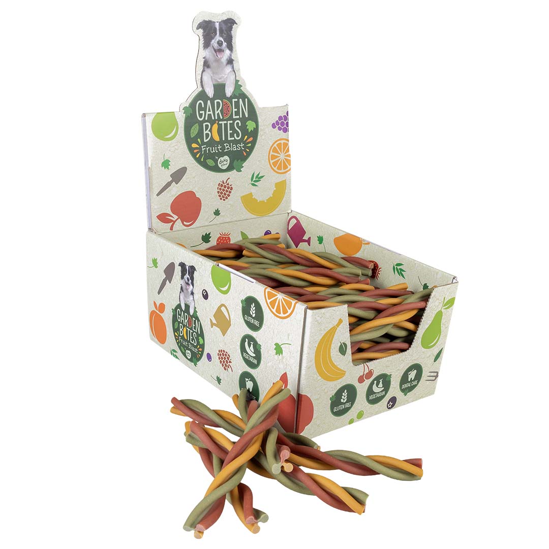 Garden Bites Fruity dental twizzlers - <Product shot>