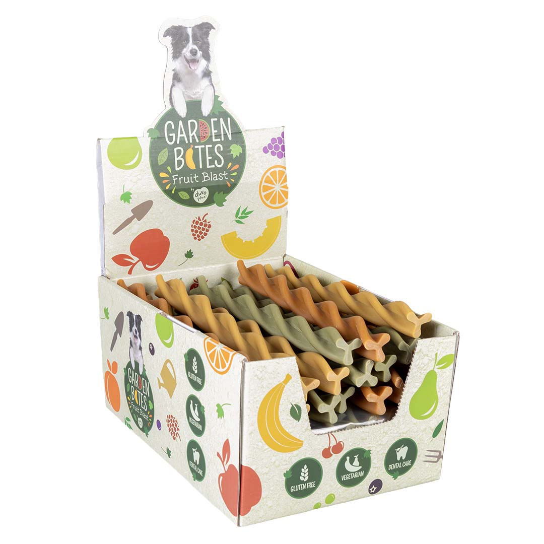 Garden Bites Fruity dental swirls Gemengde kleuren - Verpakkingsbeeld