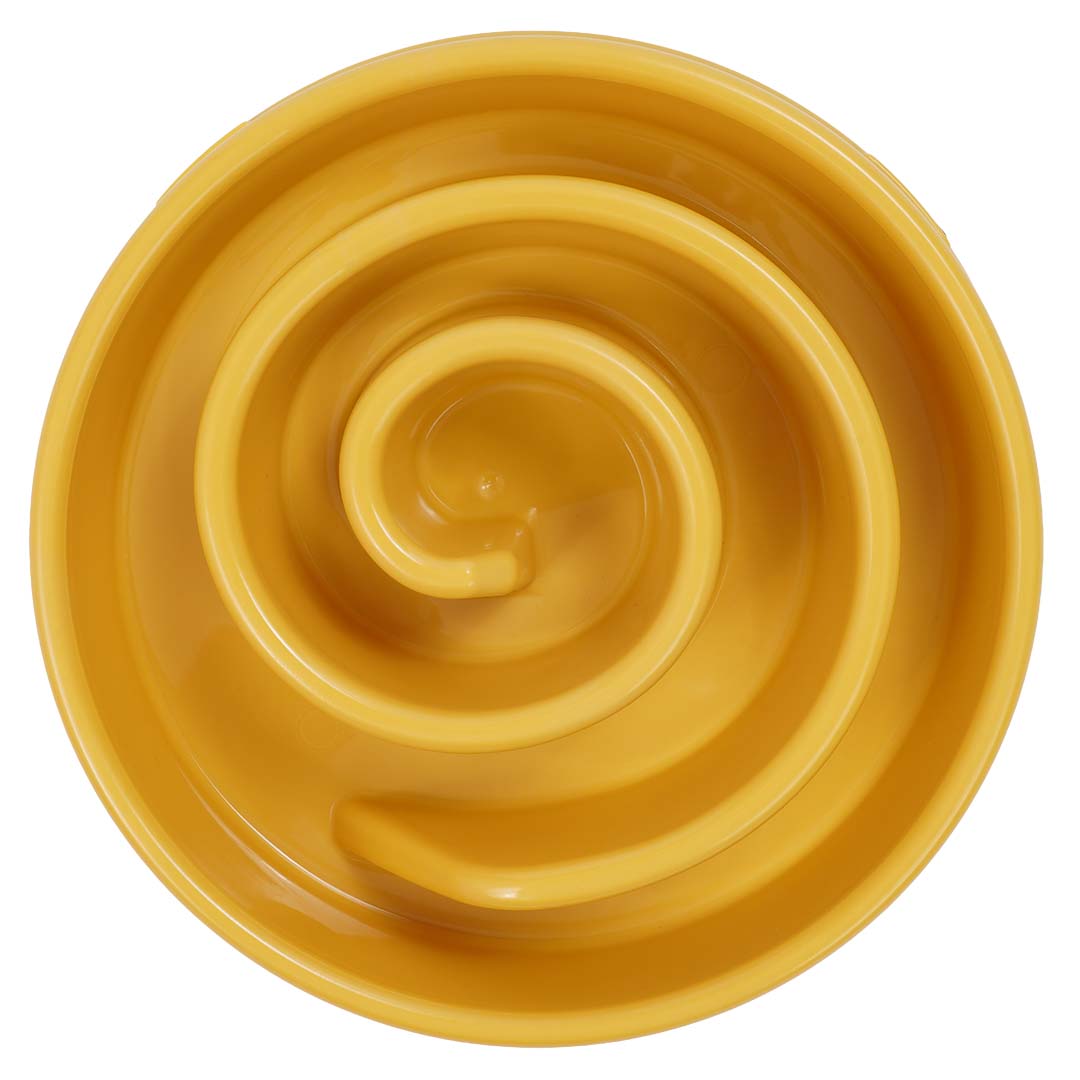 Slow down feeder swirl Yellow - Detail 1