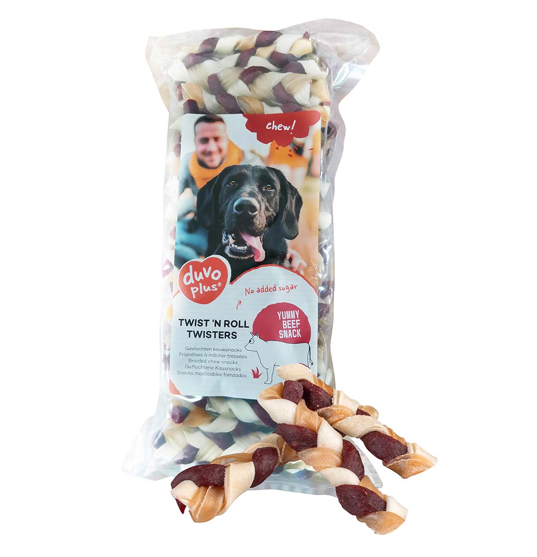 Chew! twist `n roll twisters beef - <Product shot>