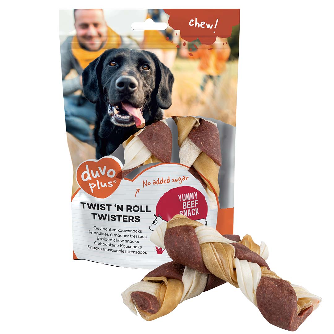Chew! twist `n roll twisters beef - <Product shot>