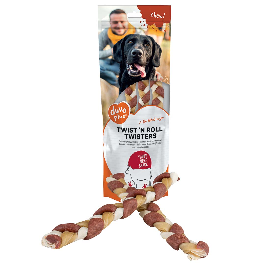 Chew! twist `n roll twisters beef - <Product shot>