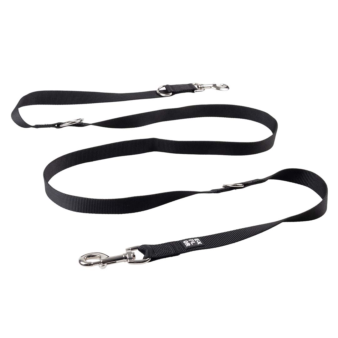 Leine Duo Classic Schwarz - <Product shot>