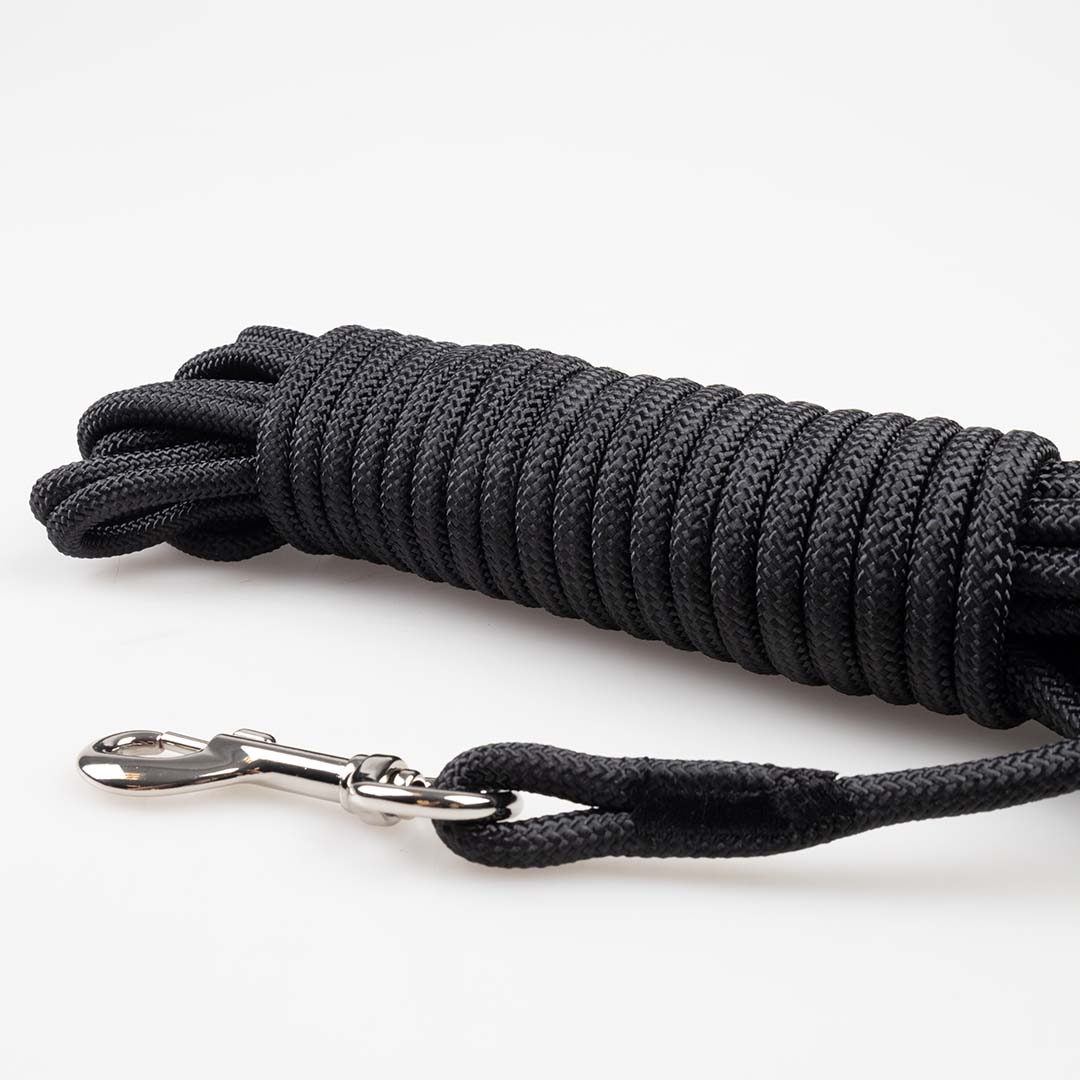 Tracking Line Offset Rope Leash tracking line round Classic Black - Laroy Group