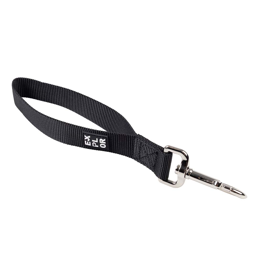 Leine kurz Classic Schwarz - Product shot