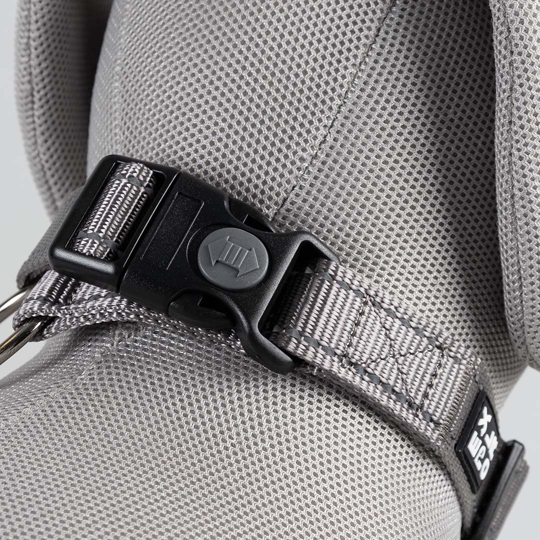 Halsband Safety Grijs - Detail 1
