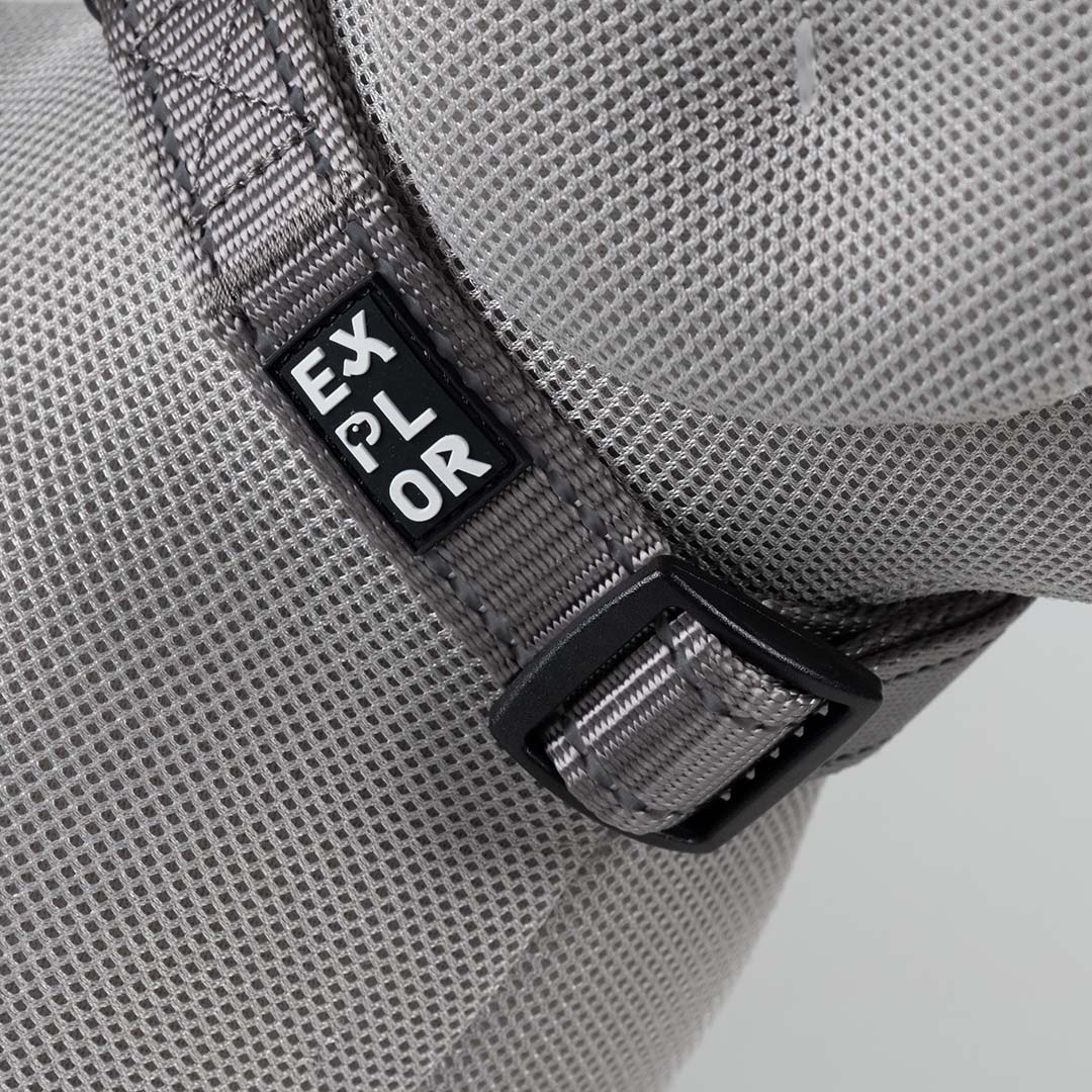 Halsband Safety Grijs - Detail 3