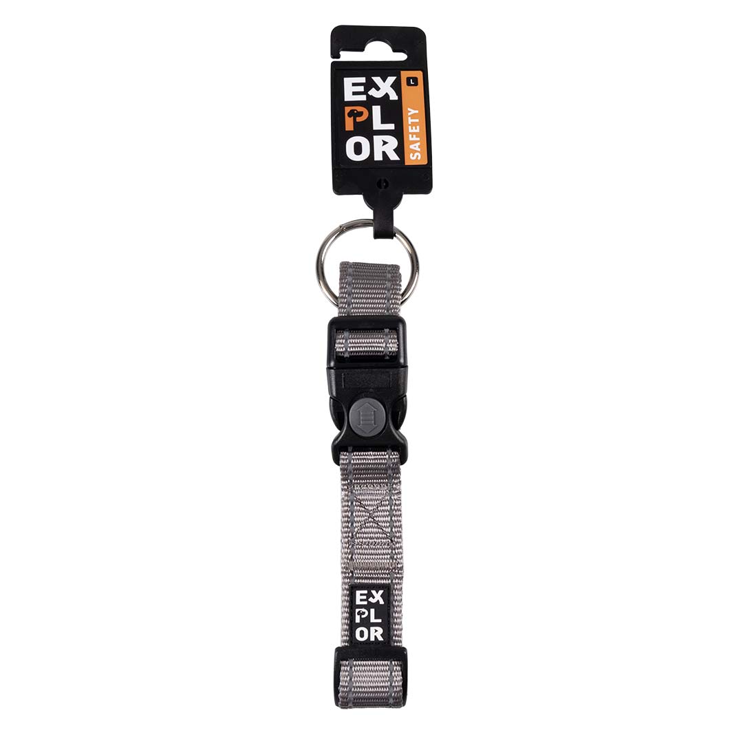 Halsband Safety Grijs - Verpakkingsbeeld