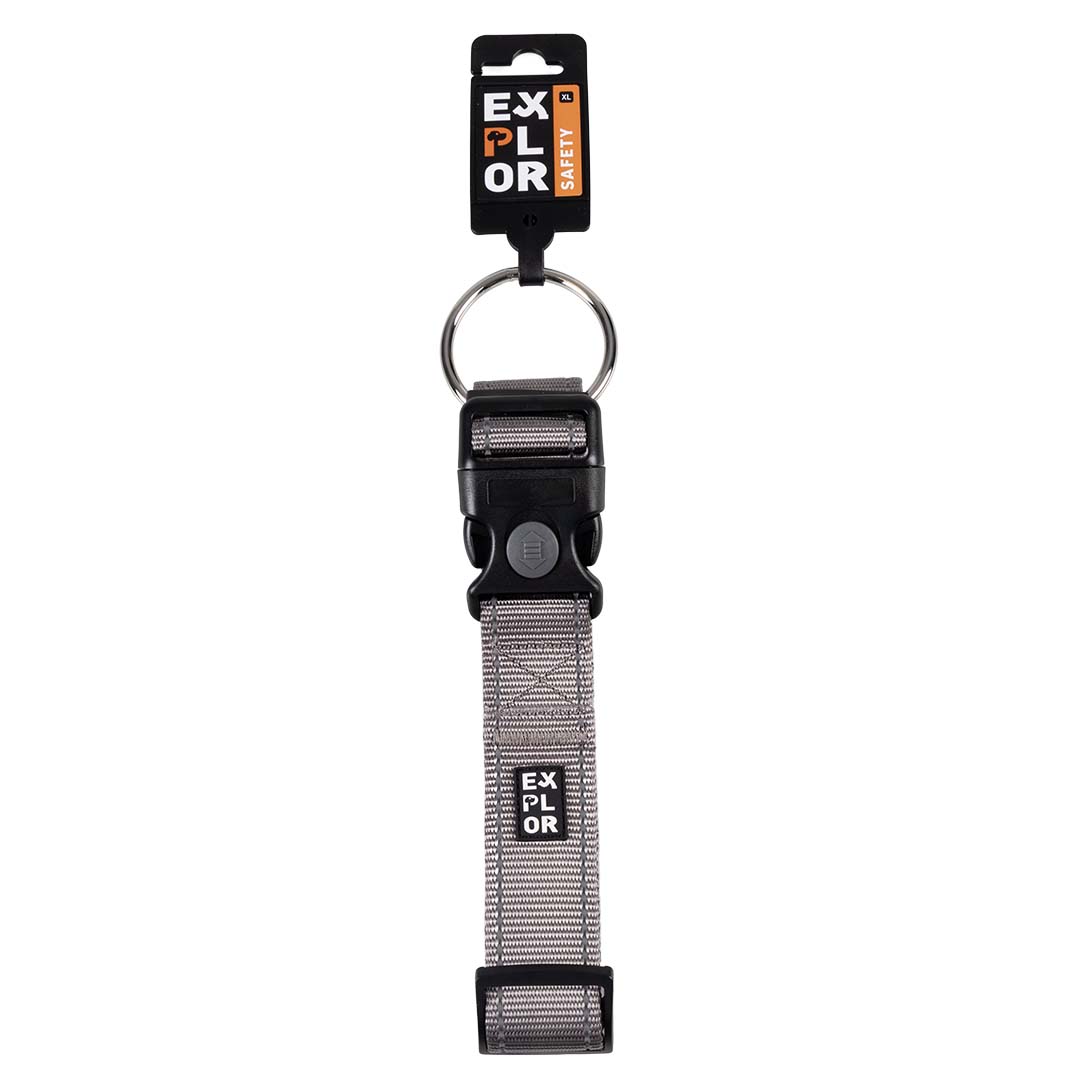Halsband Safety Grijs - Verpakkingsbeeld