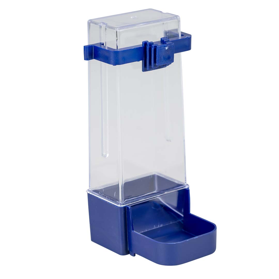 Eetbakje kooi parkiet Blauw - Product shot
