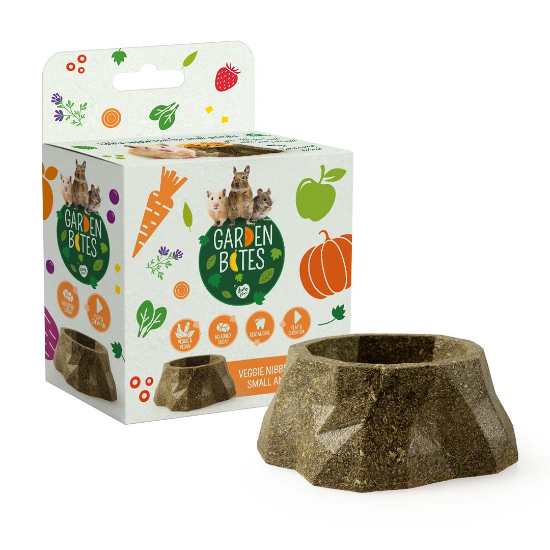 Garden bites Veggie Nibble Futternapf Braun - Product shot